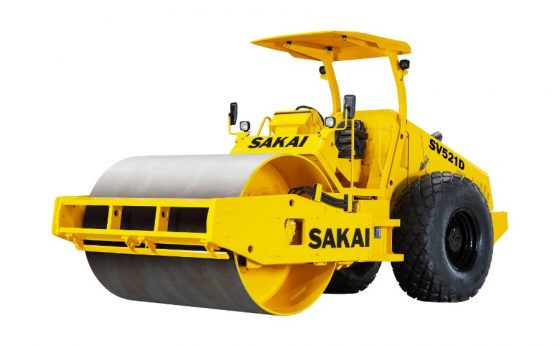 Vibratory compactor for efficient soil and asphalt compaction, ensuring a smooth and stable foundation for road construction.