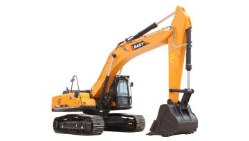 Excavators for efficient earthmoving and excavation, available at United Motors & Heavy Equipment Co. LLC.