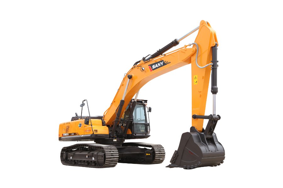 Excavators for efficient earthmoving and excavation, available at United Motors & Heavy Equipment Co. LLC.