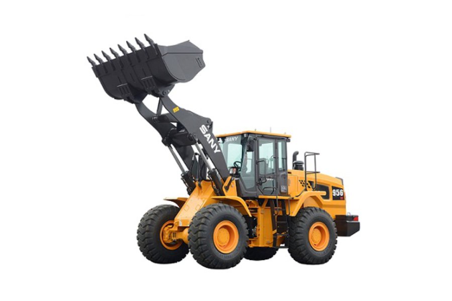 Wheel loaders for material handling and loading, offered by United Motors & Heavy Equipment Co. LLC.