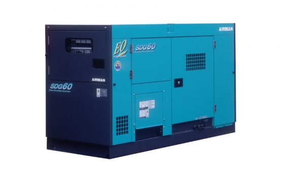 Airman mobile diesel generators from Hokuetsu Industries, known for their high performance and reliability, designed for demanding industrial and construction applications.