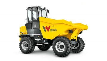 Compact dump trucks for efficient material transport, available at United Motors & Heavy Equipment Co. LLC.
