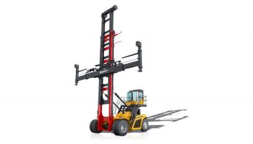 SANY empty container handlers, ideal for safely transporting and stacking empty containers in port and logistics operations.