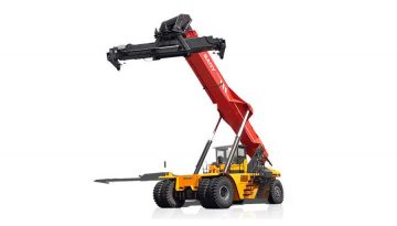 SANY reachstackers, designed for heavy-duty lifting and stacking of containers with high efficiency and reliability.