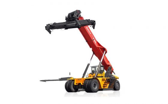 SANY reachstackers, designed for heavy-duty lifting and stacking of containers with high efficiency and reliability.