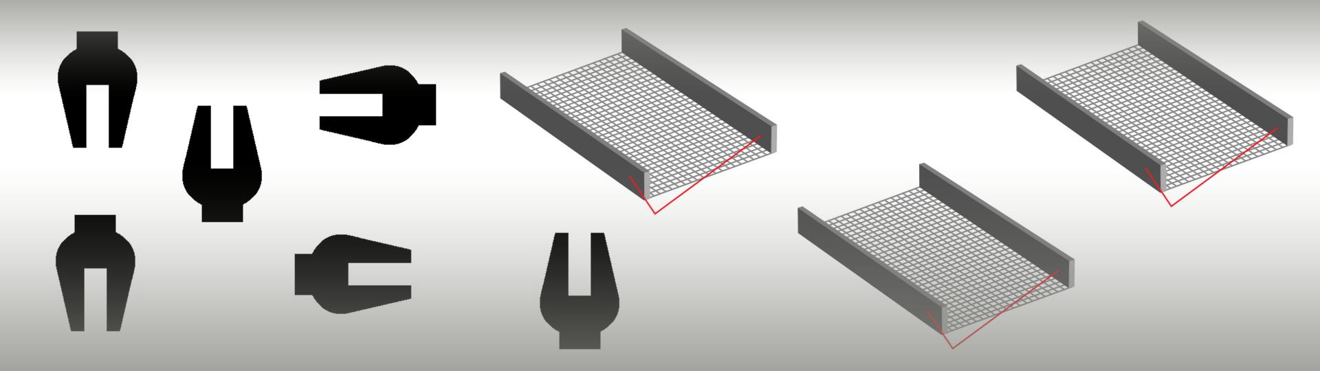 High-performance wire mesh for crushers, made from steel, rubber, and polyurethane, designed to withstand impact and abrasion in rock and limestone applications.