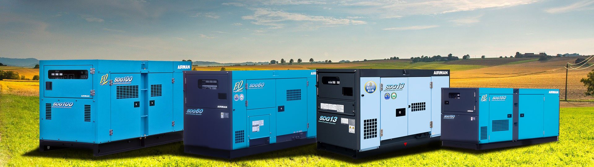 Airman diesel mobile generator powered by Japanese-built engines, offering superior reliability, quiet operation, and long service life. Ideal for mining, construction, rental, and heavy industrial use with capacities ranging from 10 kVA to 800 kVA.