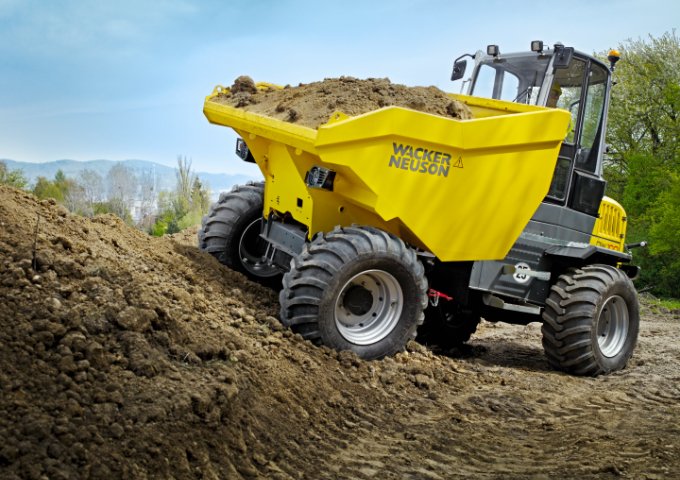 UTD compact dump truck mobile
