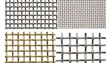 High-quality woven wire mesh made from mild steel, galvanized steel, and stainless steel, suitable for mining and industrial applications.