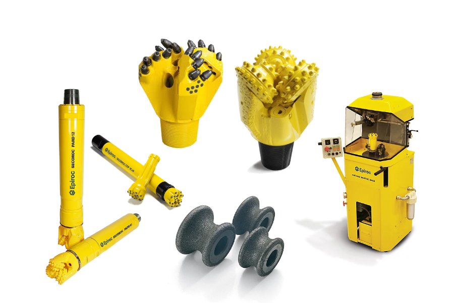 Drilling tools for heavy equipment provided by United Motors & Heavy Equipment LLC.