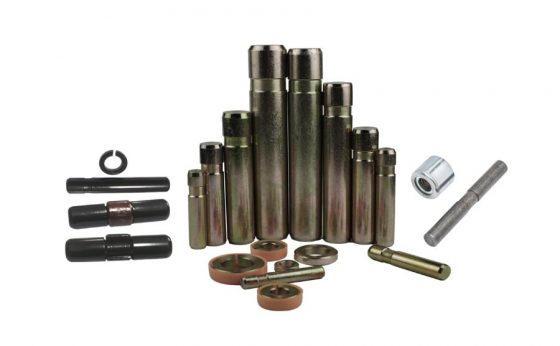 Pins & Retainers by United Motors - Essential components for securing heavy equipment parts and ensuring machine performance in UAE.