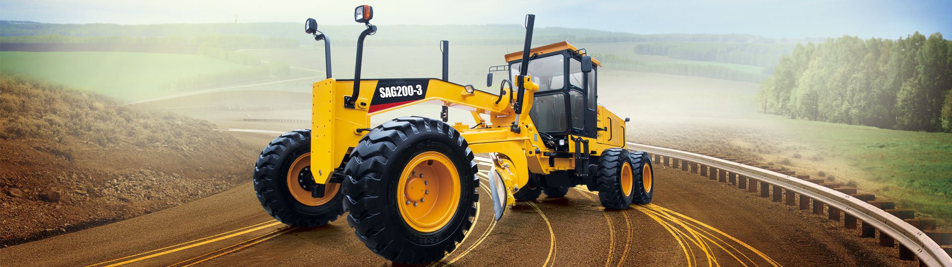 SANY STG Series Motor Grader with Dongfeng Cummins engine, VHP technology, and low maintenance for precise, fuel-efficient grading.