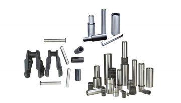 Durable Pin and Bushing components for undercarriage systems, ensuring long-lasting performance and minimal wear.