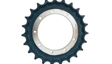 High-performance Sprockets and Segments, essential for power transmission in heavy equipment undercarriages