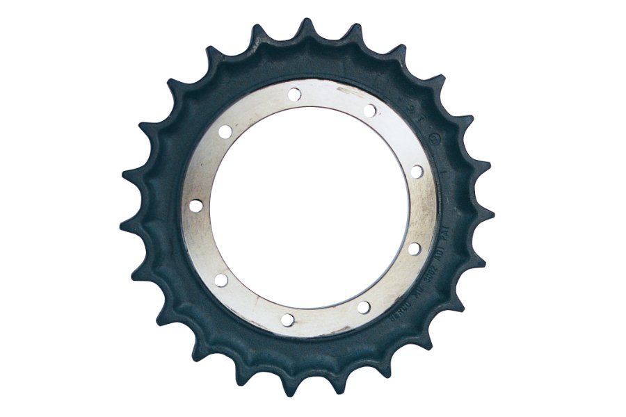 High-performance Sprockets and Segments, essential for power transmission in heavy equipment undercarriages