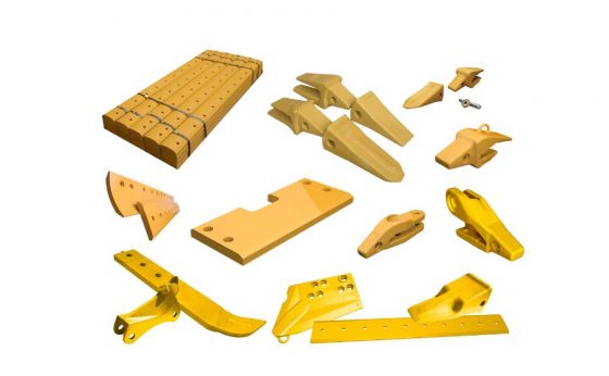 Teeth, Tips, and Adapters by United Motors - Replacement parts for excavators, bulldozers, and heavy machinery in UAE.