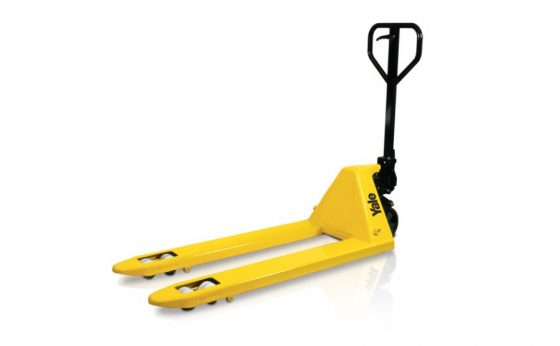 Yale economy hand pallet trucks designed for reliable palletized cargo movement in warehouses and logistics operations across the UAE.