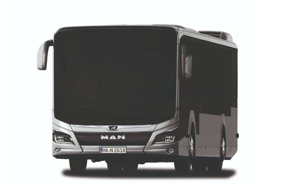 MAN Lion's City bus designed for urban transport, combining sustainability, comfort, and safety for city commuters.