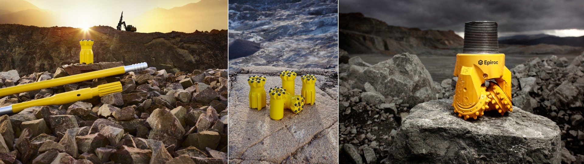 Epiroc Rock Drilling Tools by United Motors offering high-performance durable drilling solutions for demanding projects in UAE