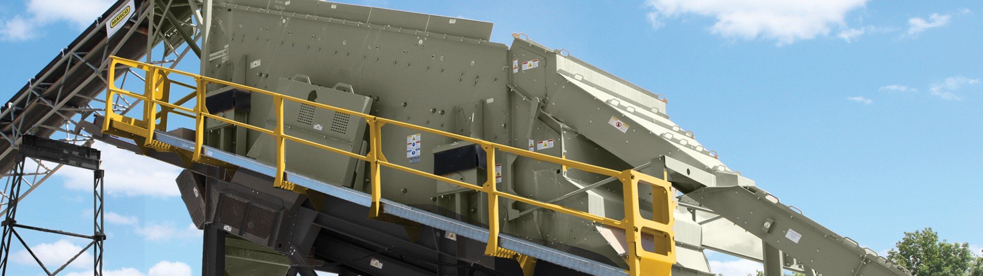 High-quality screening media solutions including wire, rubber, and polyurethane screens for mining and quarry applications.