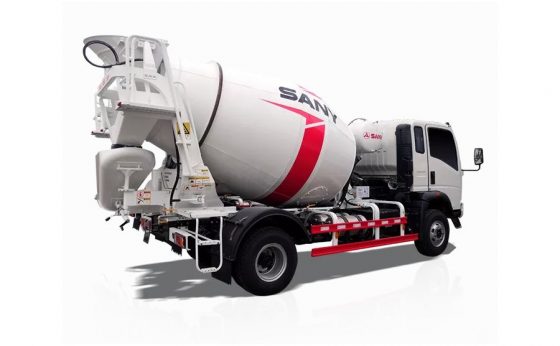 SANY Truck Mixer, delivering reliable and consistent concrete mixing and transportation for construction projects of all sizes.