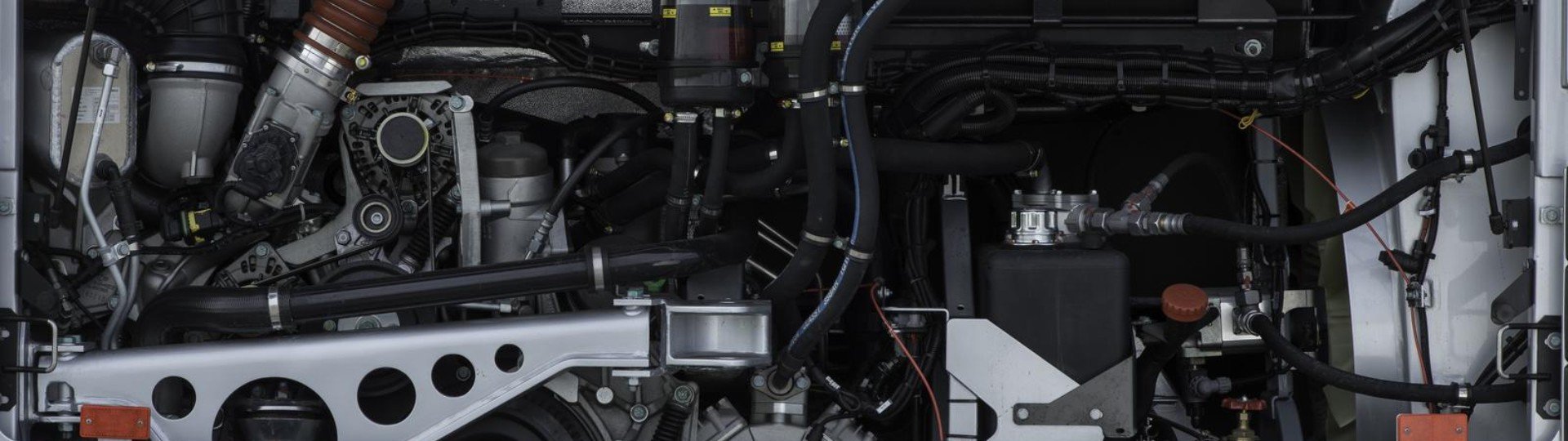 High-performance exhaust systems designed to reduce emissions, enhance engine efficiency, and meet environmental standards in heavy machinery.