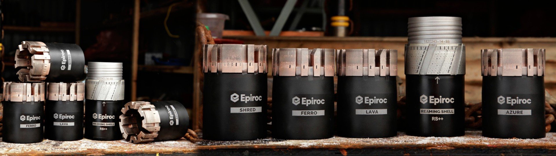 Epiroc's exploration drilling tools, providing high-performance solutions for both conventional and modern mining applications.