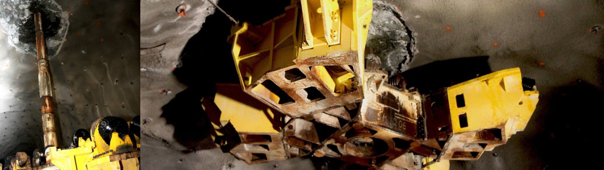 Epiroc's durable raise boring drill string components, designed for Robbins and IR machines, ensuring high performance and longevity in raise boring applications.