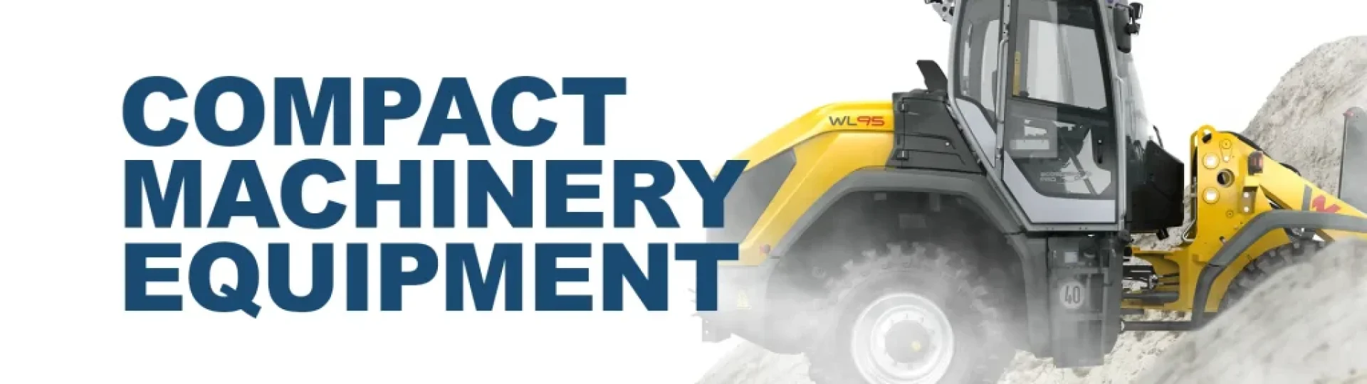 Compact machinery and forklifts including YALE & LANDOLL warehousing equipment.
